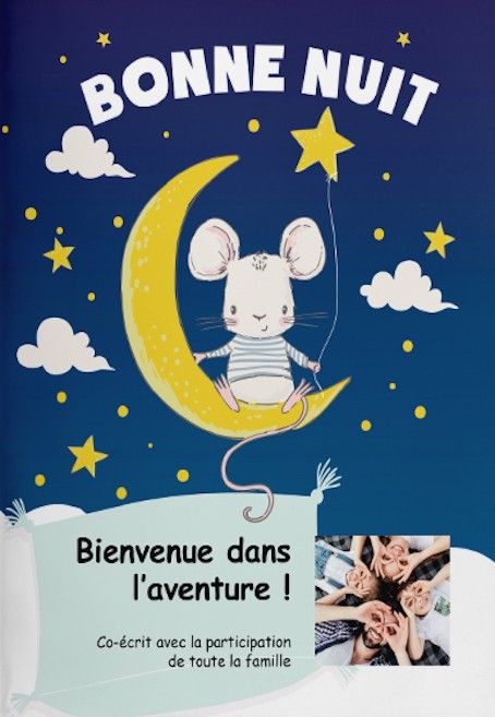 Stickers Personnalisé Bonne nuit bébé