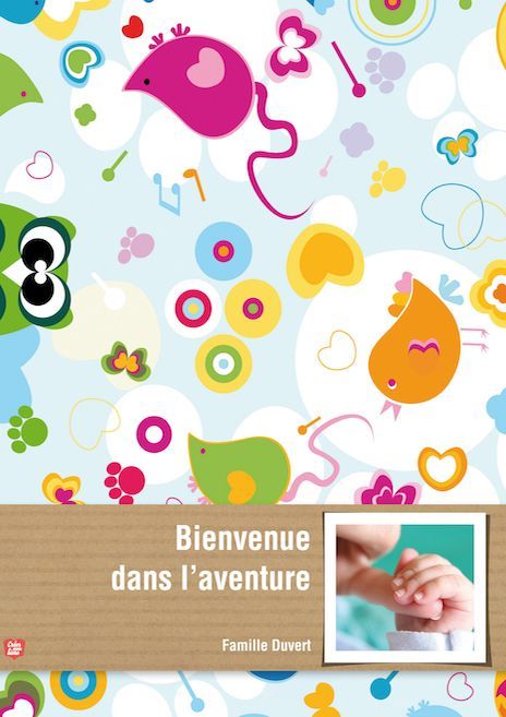 Livre personnalisé Bienvenue au monde, Bébé - LesEnfantsRoy